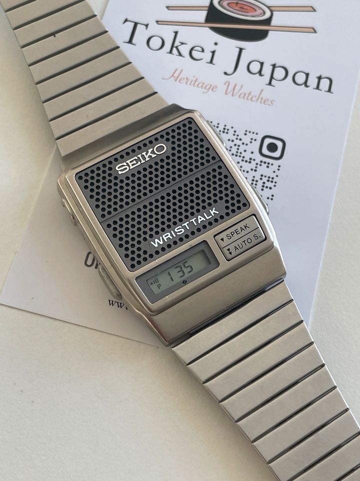 Vintage Seiko Wristtalk Talking Watch A964-4A0A NOS JDM aus 1987 in Stuttgart