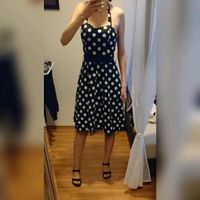 Kleid Polkadot 50ies 60ies Punkte Rockabilly Retro Berlin - Wilmersdorf Vorschau