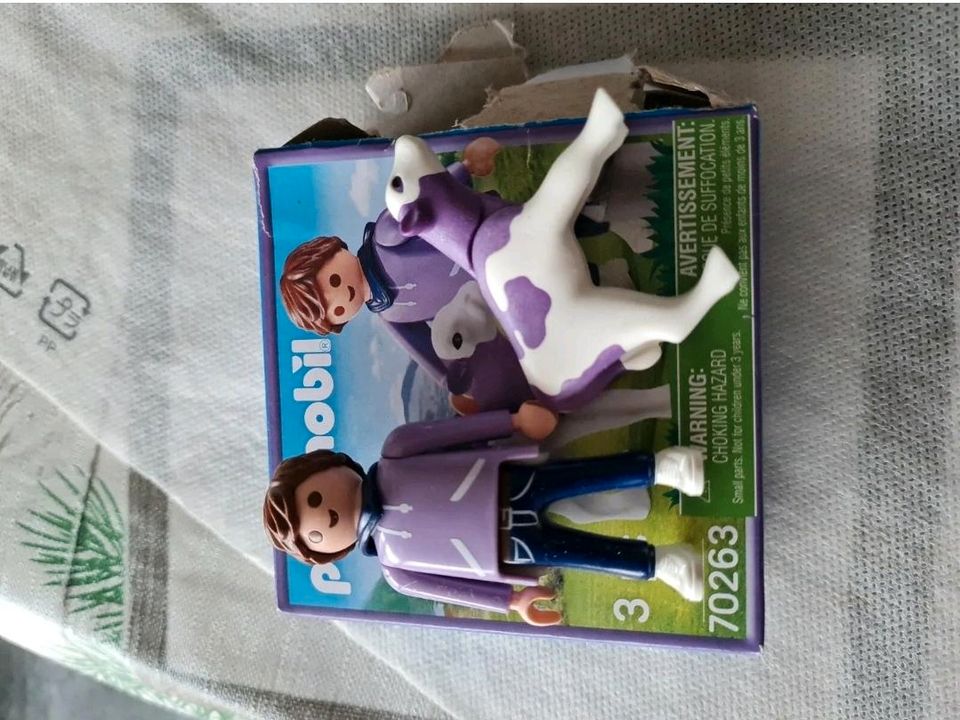 Milka Playmobil Spielset Ostern 2020 70263 Junge mit Kalb. Milk…d in Rodgau