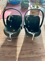 2x Babyschale Cybex Cloud Z2 i-Size Plus Premium Deep Black Niedersachsen - Munster Vorschau