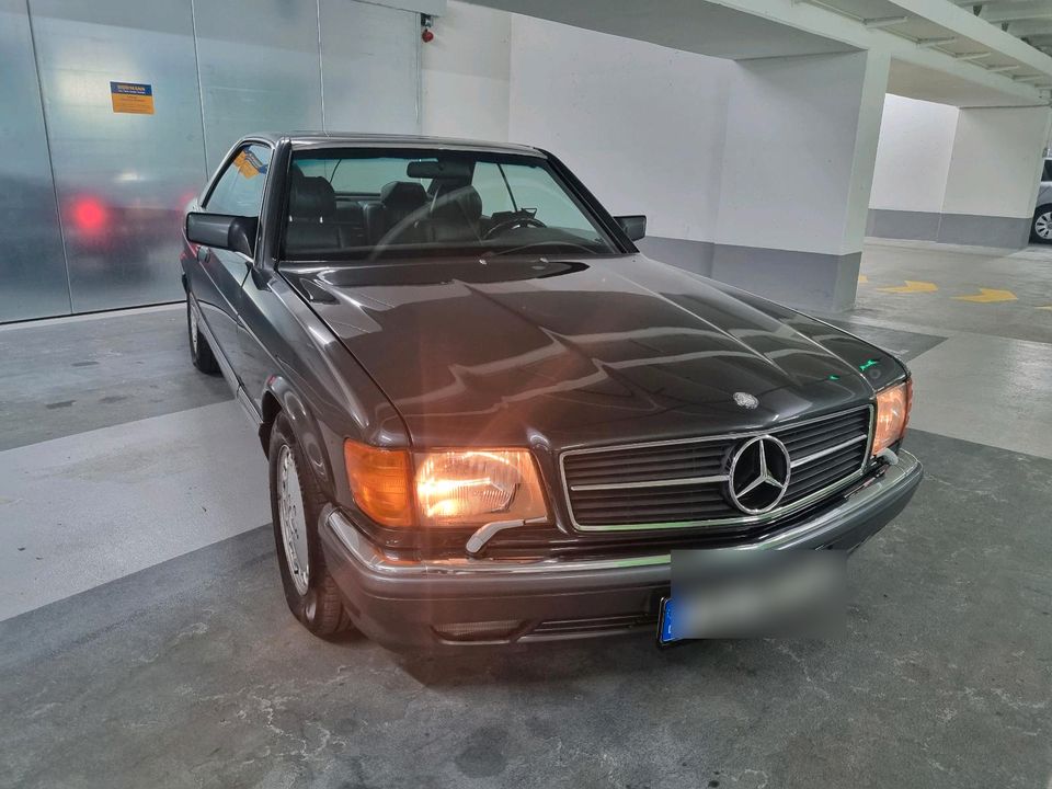 Mercedes W 126 560 SEC mit H Abnahme in Tuchenbach