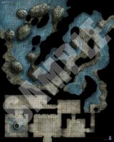 Flip-Mat Battle Map > Flooded Dungeon - Überschwemmtes Gewölbe Findorff - Findorff-Bürgerweide Vorschau