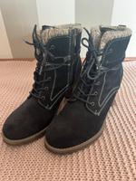 TOM TAILOR Stiefeletten blau Hessen - Aarbergen Vorschau