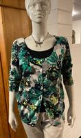 Strickjacke Cardigan Gr.S Grün/Marine 100% Baumwolle NEUWERTIG Niedersachsen - Wallenhorst Vorschau