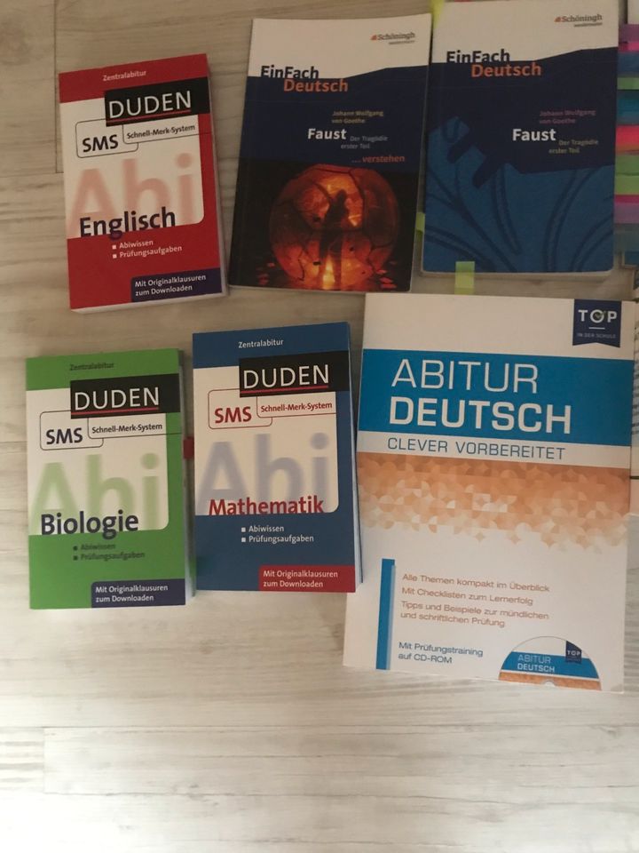 Abiturbücher Deutsch Mathe Biologie Schöningh Bücher in Magdeburg
