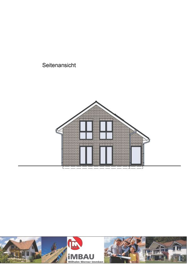 Neubau eines Einfamilienhauses in Sandkrug in zentraler Lage in Hatten