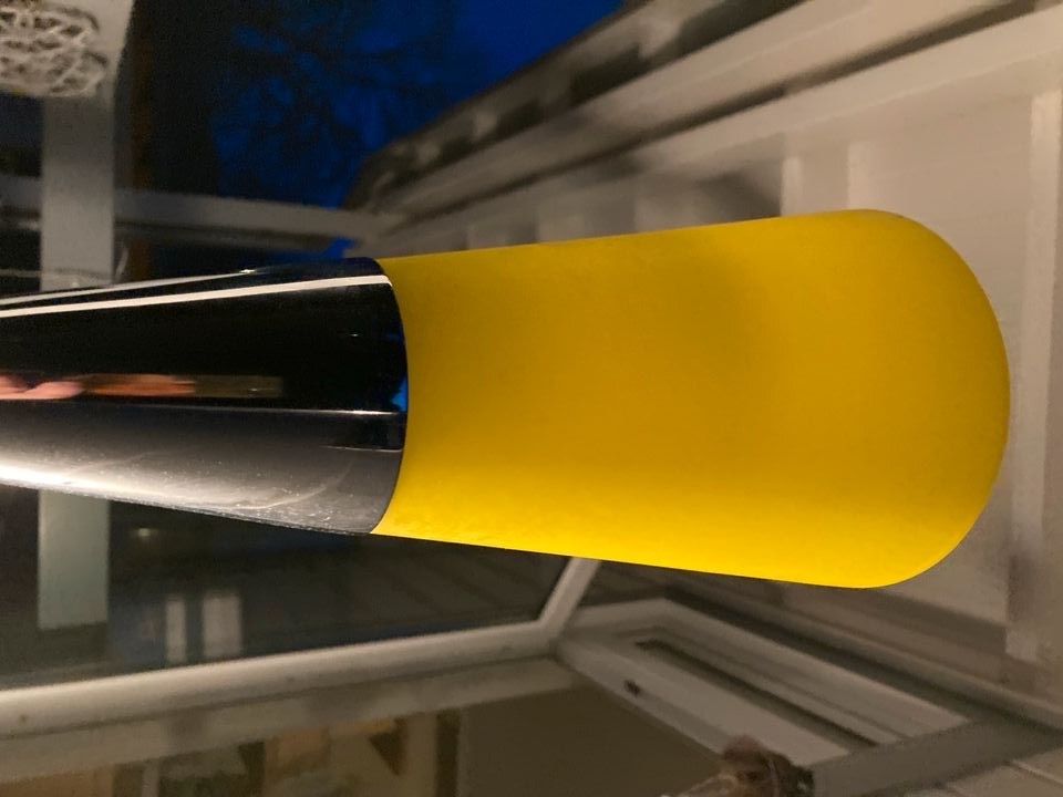 Stehlampe Glas / Metall schmal in Windhausen