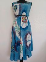 Boho Batik Tunika Kleid Italy Blau Bunt Künstlerisch Handgemacht Bremen - Huchting Vorschau