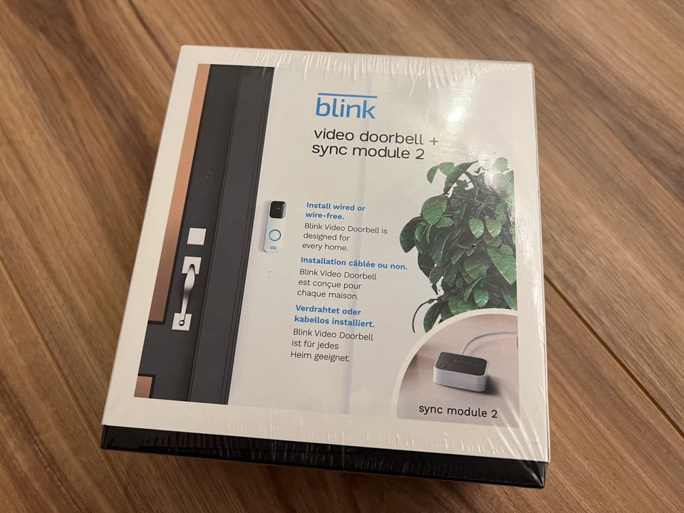 Blink Video Doorbell + Sync Module 2 Alexa Türklingel in Maintal