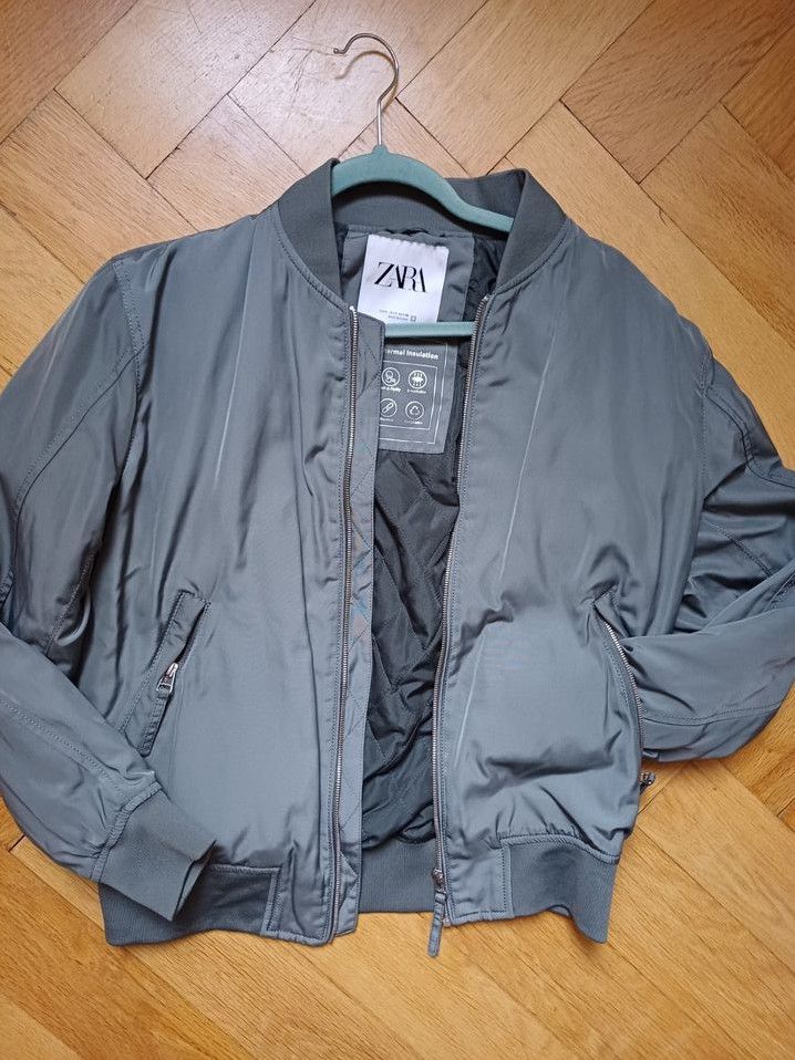 Neu! ZARA recycled thermal insulation Blouson Jacke Bomberjacke S in Berlin