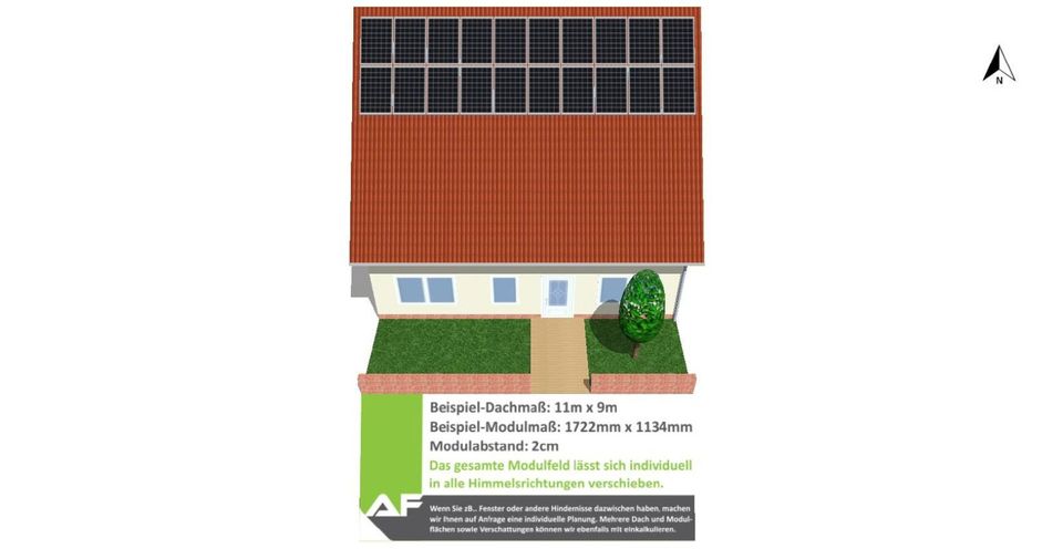 Photovoltaikanlage Komplettset Module Wechselrichter Huawei PV in Wallenhorst