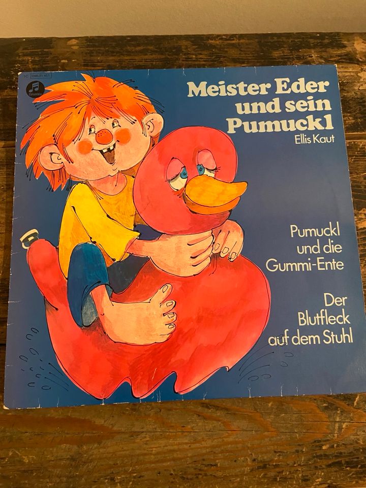 4 sehr geliebte LPs Pumuckl zu verkaufen in Ostfildern