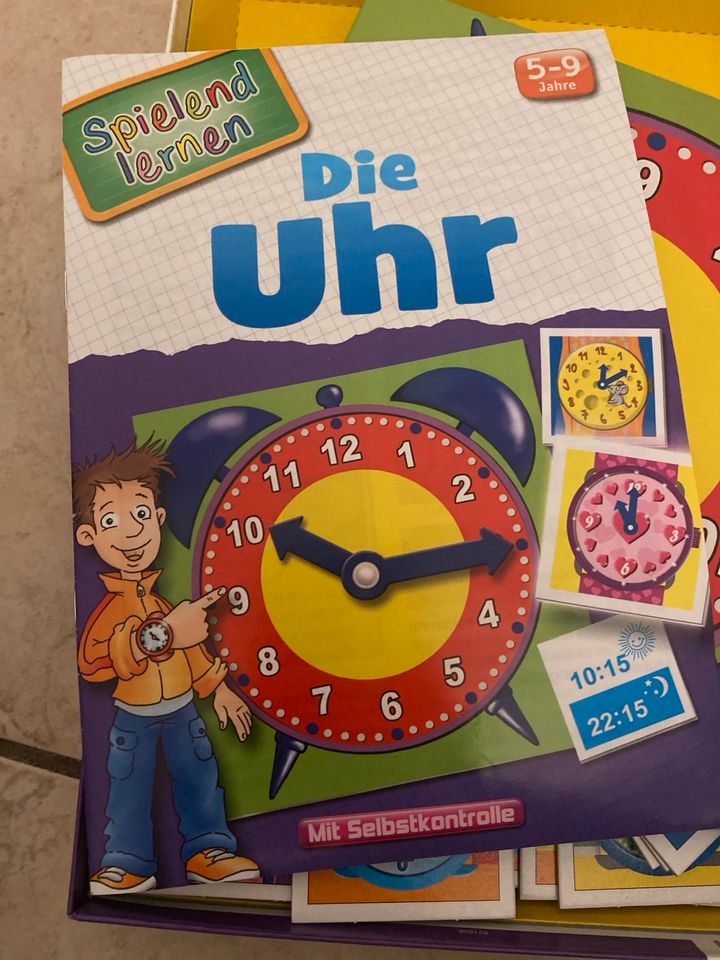 Die Uhr, spielend lernen , 5-9 Jahre , spiel in Oebisfelde-Weferlingen