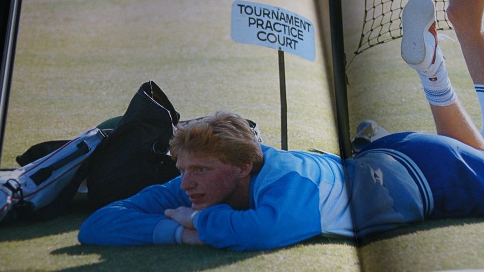 Buch Günther Bosch Boris Becker und Programmheft 1998 TCW ATP in Achern