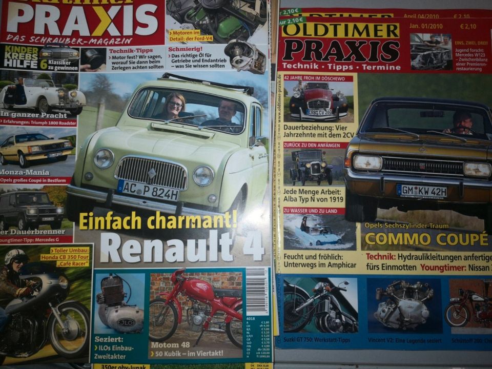 248x Oldtimer Praxis Hefte Magazin Zeitschrift in Lauf a.d. Pegnitz