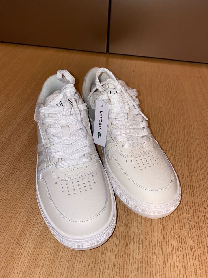 Herren Sneaker Lacoste off white Gr. 41 in Freiburg im Breisgau