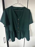 Shein Bluse Dunkelgrün Düsseldorf - Rath Vorschau