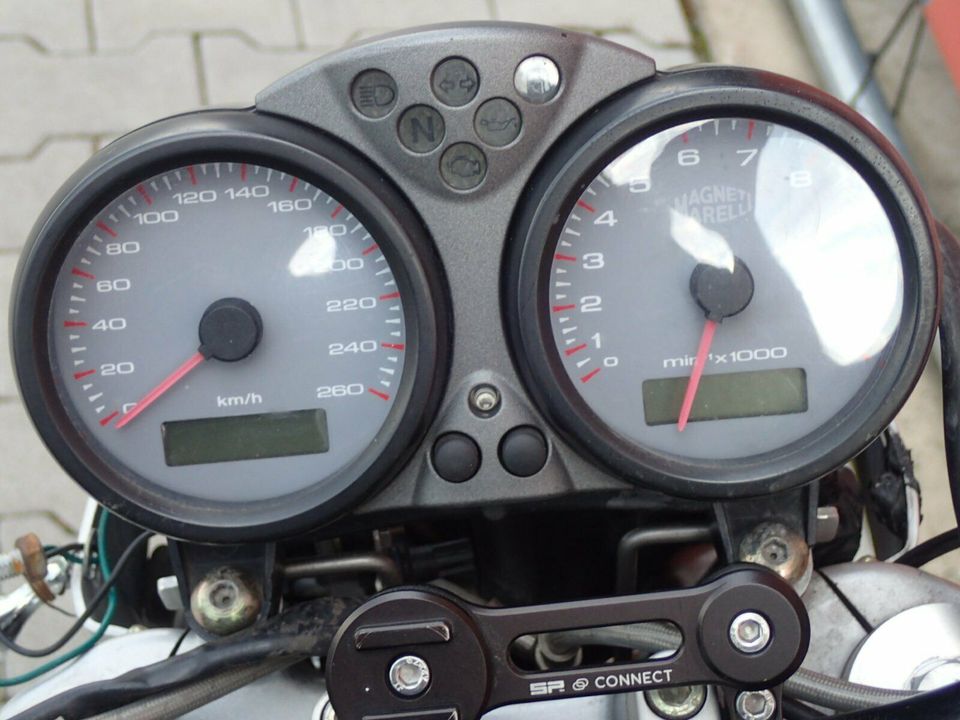 Ducati Monster 620 M4 Rahmen Gabel Sitzbank Tacho Tank Motor in Mantel
