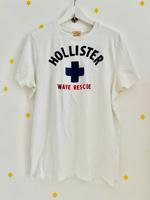 Hollister T-Shirt Gr. XL in weiß Niedersachsen - Isernhagen Vorschau