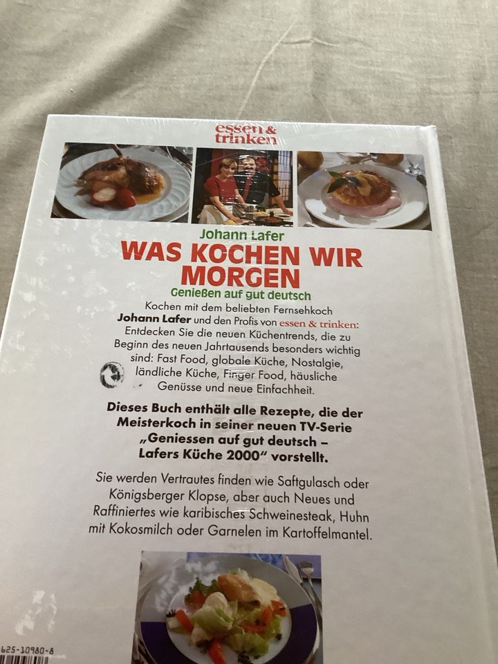 Zwergenbücher 2 Stück, Johann Lafer : Was kochen wir Morgen in Züsch