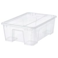 IKEA | SAMLA Box mit Deckel | transparent | 39x28x14 cm / 11 l Rheinland-Pfalz - Mainz Vorschau