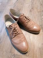 Schuhe Damen Venturini Dandy Schnürschuhe Größe 39 Leder Sachsen - Hohnstein Vorschau