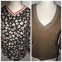 Laura Torelli M & Boysens 40/42 M kaki buntes Shirt Top Bayern - Neumarkt i.d.OPf. Vorschau
