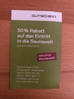 Gutschein Aqua fun -50% auf saunawelt bis 30.06 Nordrhein-Westfalen - Soest Vorschau