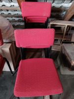 DDR robuste Stühle roter Stoff Metall Küchenstühle 5x vintage Sachsen-Anhalt - Zahna-Elster Vorschau