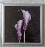 Wandbild Blumen Calla 40x40 cm Baden-Württemberg - Waghäusel Vorschau