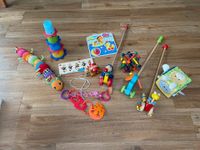 Babyspielzeug, Holzpuzzle, Schiebestange, Stapelturm Nordrhein-Westfalen - Korschenbroich Vorschau