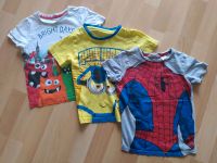 Jungen T-Shirts Oberteile kurzarm Spiderman Minion Monster 98 104 Hessen - Hohenahr Vorschau