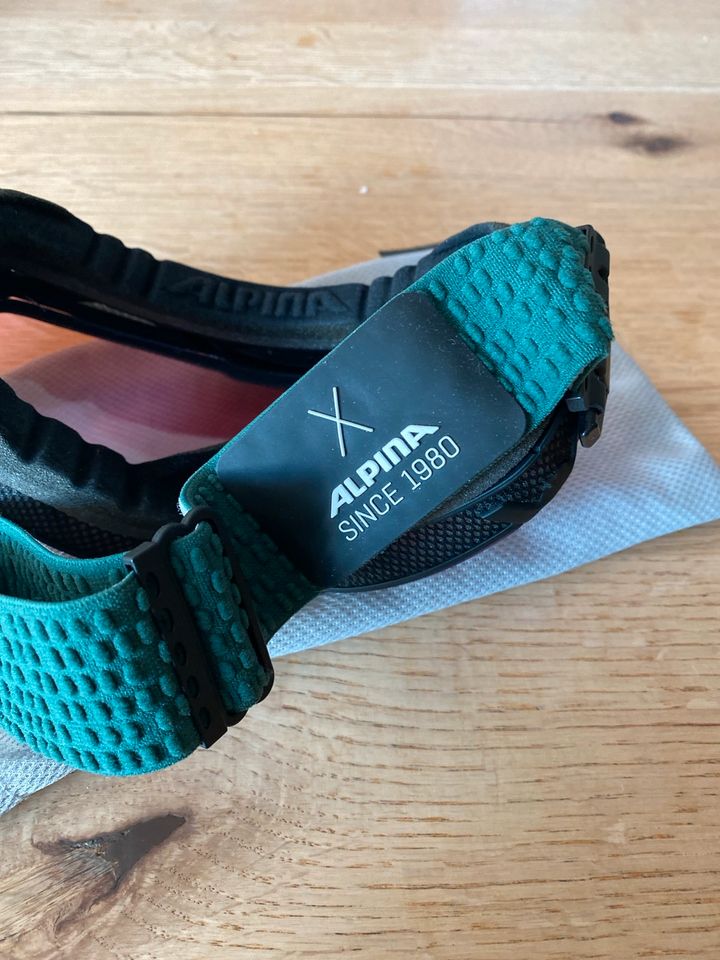 Alpina Skibrille Quattroflex Multi mirror PHEOS in Seeg