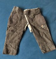 Schlitzhose / Splitpants aus Cord, braun,  Gr. 74/80 Bayern - Pegnitz Vorschau