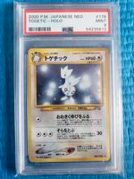 Pokemon Karten PSA 9 - MINT 2000 Neo Genesis Togetic Japanisch Schleswig-Holstein - Lübeck Vorschau