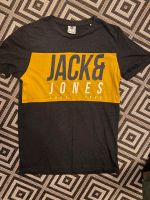 Jack and Jones T-Shirt Herren, grau gelb Gr. M Bayern - Wörth an der Isar Vorschau