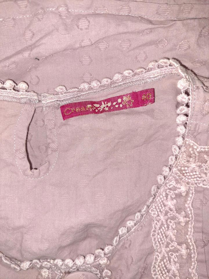 Tunika Bluse rosa CREAM Dänemark Gr. 40 in Sörup