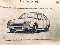 Citroen GS Ersatzteilkatalog No 649 5-1974 Nordrhein-Westfalen - Niederkrüchten Vorschau