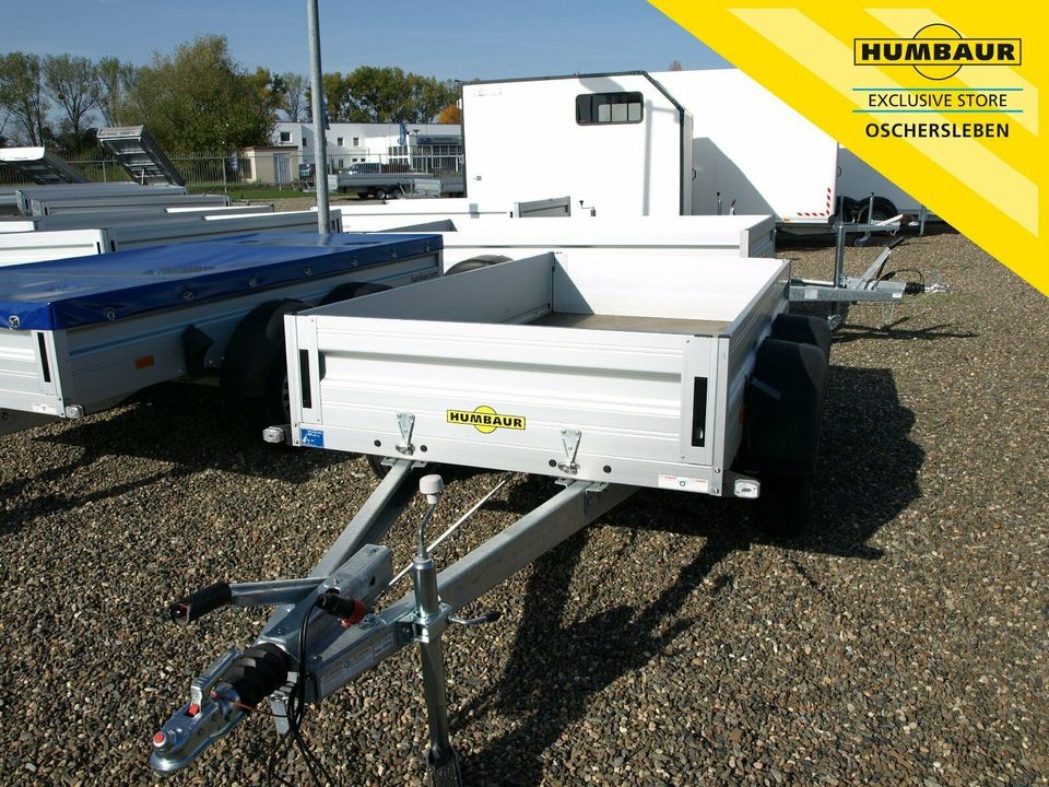 Humbaur Tandemanhänger HA 202513 Alu, 2000 kg, 2,50x1,30m in Oschersleben (Bode)