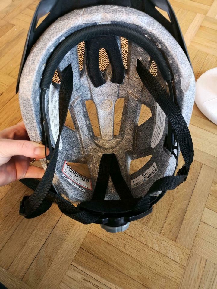 Kinderhelm Helm Bikemate Ku49-54 mit Blinklicht 3 stufen in Töpen