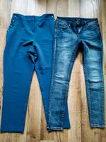 2 tolle Hosen Jeans Stoffhose 38 40 blau Sachsen - Bernsdorf Vorschau