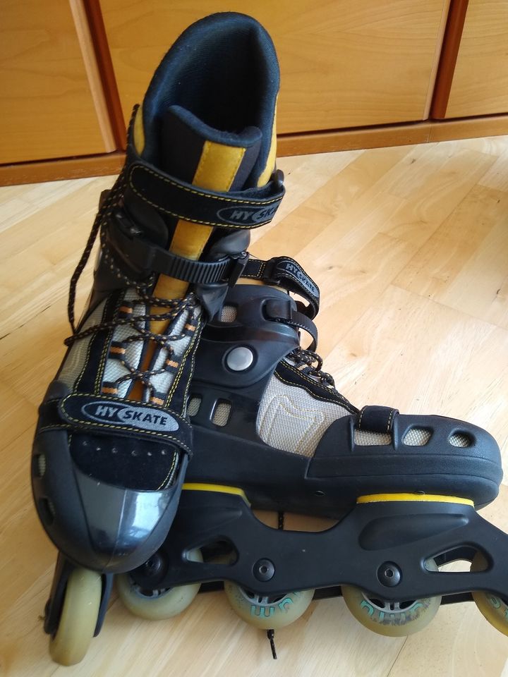 Inliner Inline Skate Gr. 42 HySkate mit 78mm K2-Rollen 80A in Langwedel