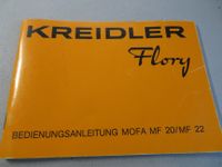 Kreidler Flory Mofa MF20/MF22 1979 ,Orginal Bedienungsanleitung Bayern - Aschaffenburg Vorschau