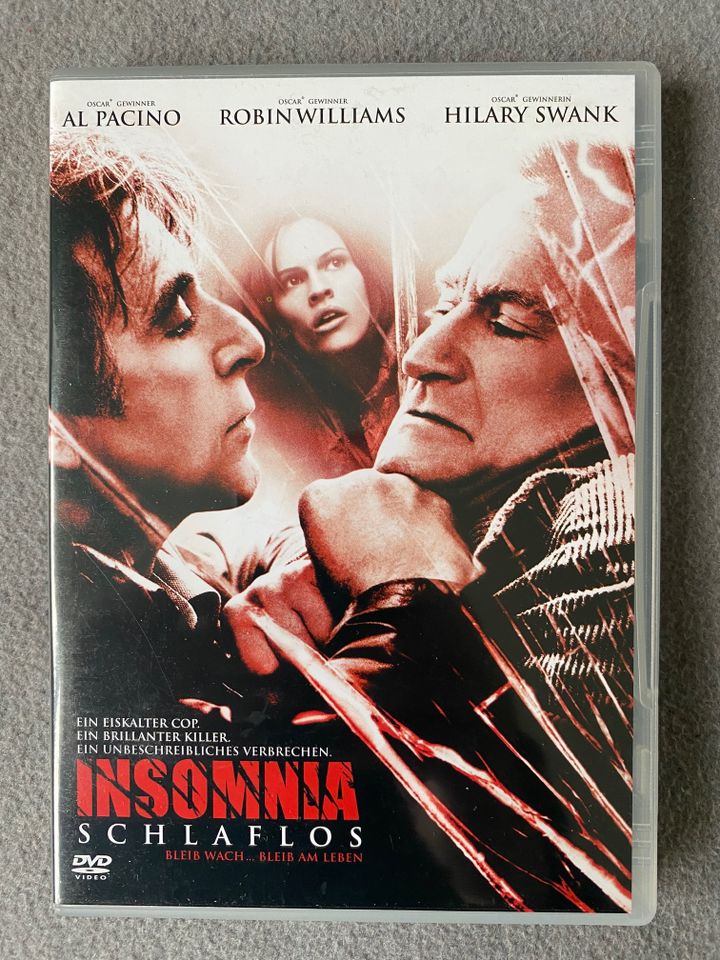 Insomnia  Schlaflos  Al Pacino  DVD  neuwertig in Schwerin