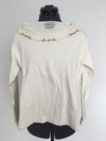 Barisal Sweatshirt / Pullover, weiß gold, 100 % Baumwolle - Gr. S Baden-Württemberg - Mietingen Vorschau