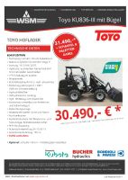 ⭐TOYO HOFLADER KU836-III m. Bügel ⭐ Bayern - Tännesberg Vorschau