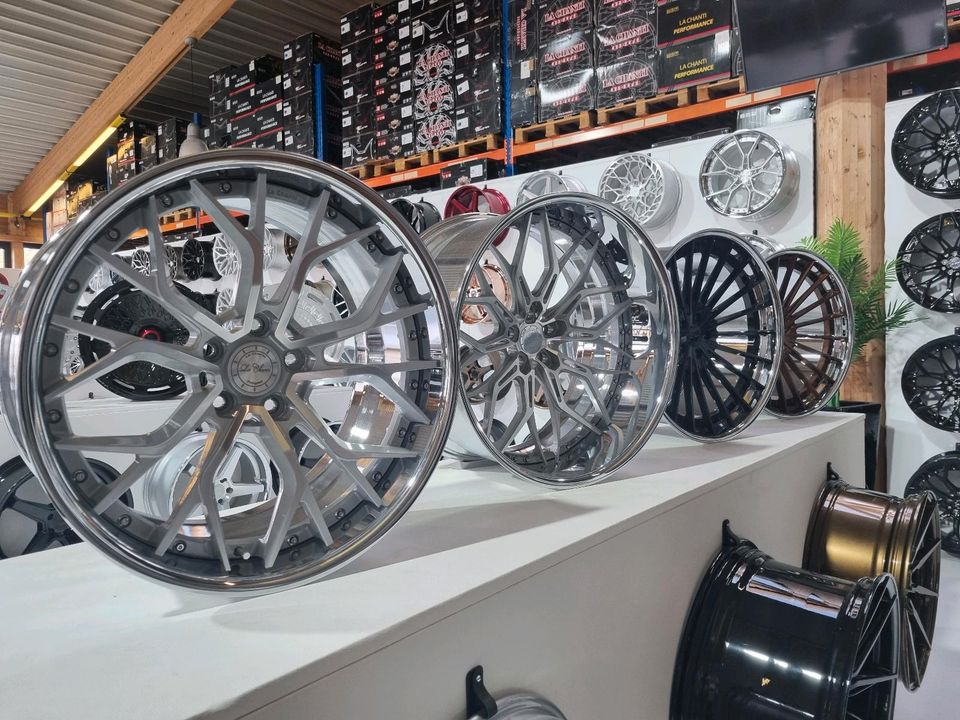 21 Zoll FORGED CONCAVE Felgen AMG GT 4-Türer GT63 S / BMW M5 M8 in Uhingen