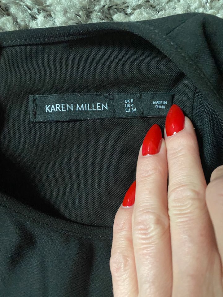 Kleid dress schwarz Damen 36 Karen Miller / Neu ohne Etikett in Hamburg