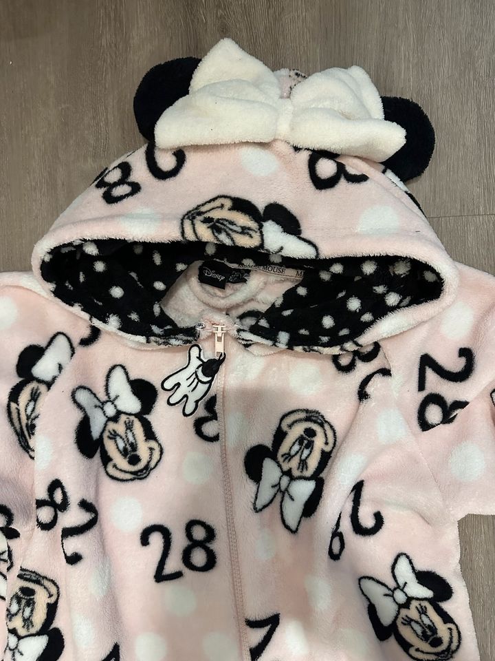 Disney Jumpsuit Minni Mouse M Karneval Anzug Fasching Overall in Hanau