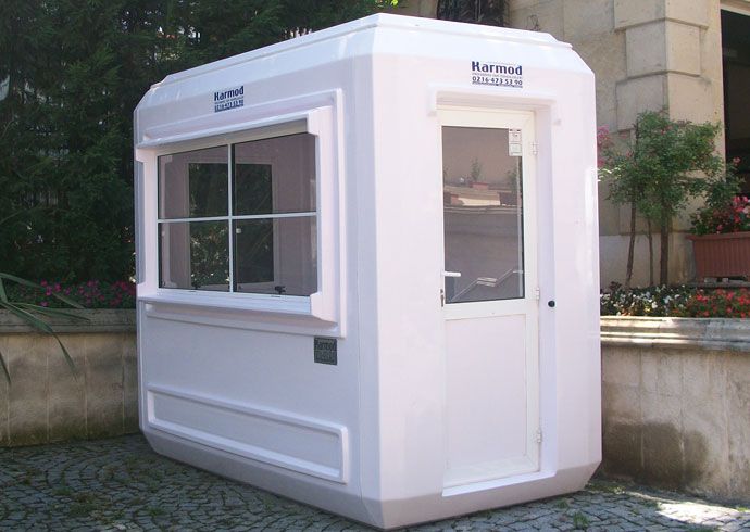 Wachhaus | Kioskkabine | Verkaufsmobil | Mobile Verkaufsstände | Pförtnerhaus | Verkaufspavillion | Kassenhaus | Mobiler Kiosk | Mobiler Marktstand | Verkaufsstand | Mobile Toilette | BarrierefreiesWC in Berlin